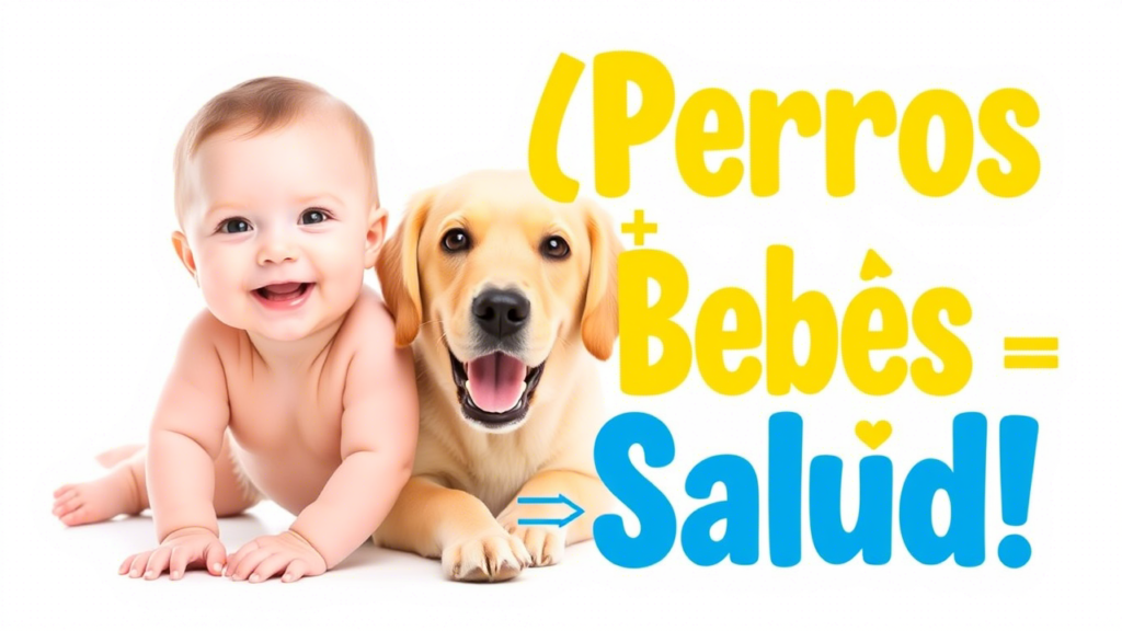 convivencia entre perros y bebés mejora el sistema inmunológico